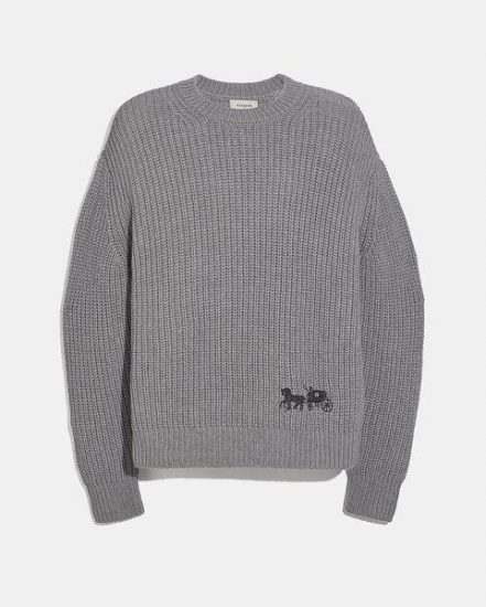 Fashion 4 Coach Horse And Carriage Sweater