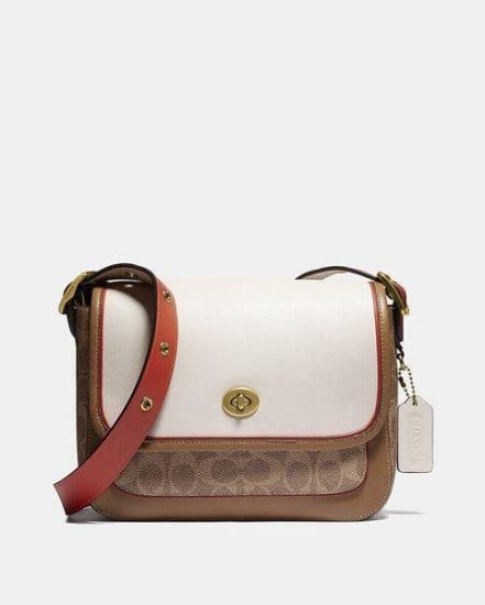 Fashion 4 Coach Rambler Crossbody In Signature Canvas