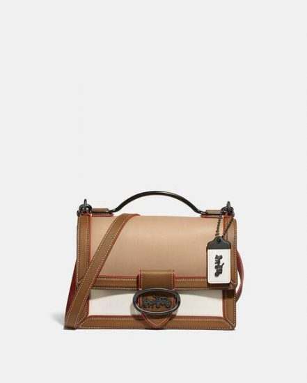 Fashion 4 Coach Riley Top Handle 22 In Colorblock