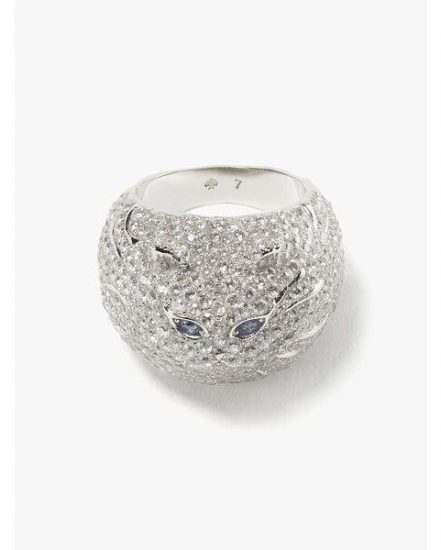 Fashion 4 - pretty kitty pavé ring