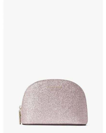 Fashion 4 - spencer glitter small dome cosmetic case