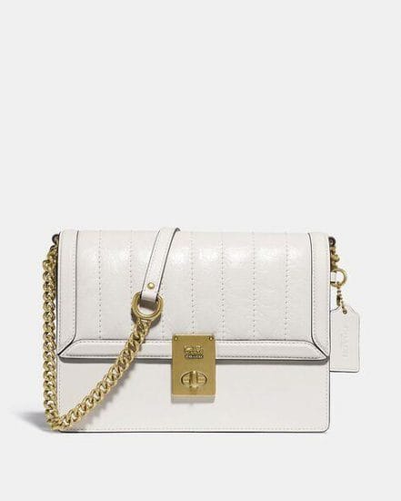 Fashion 4 Coach Hutton Shoulder Bag With Quilting