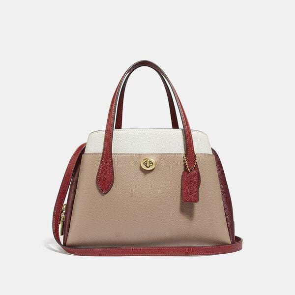 Fashion 4 Coach Lora Carryall 30 In Colorblock