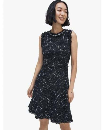 Fashion 4 - embellished tweed dress