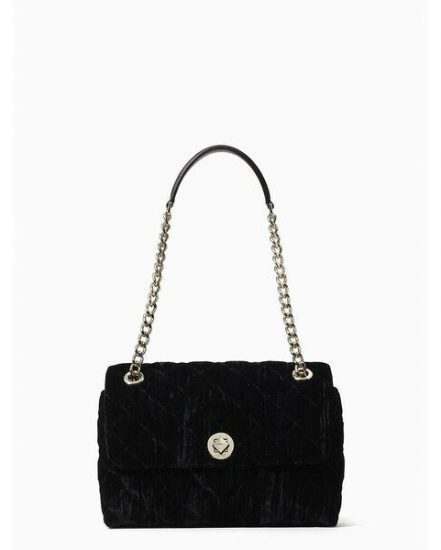 Fashion 4 - natalia crushed velvet medium flap shoulder