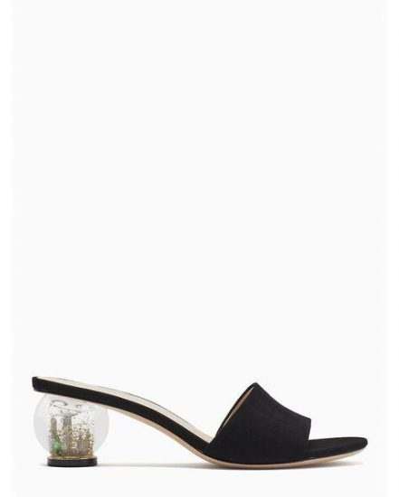 Fashion 4 - polished slide sandals
