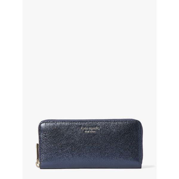 Fashion 4 - spencer metallic slim continental wallet