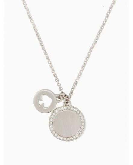 Fashion 4 - spot the spade pave charm pendant