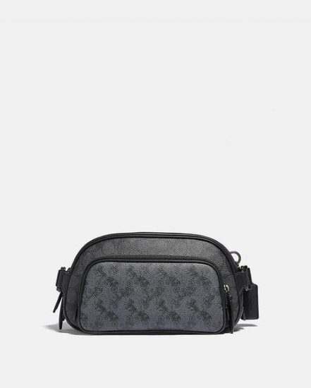 Fashion 4 Coach Hitch Belt Bag In Signature Canvas With Horse And Carriage Print