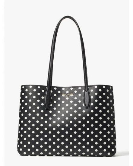 Fashion 4 - all day domino dot large tote