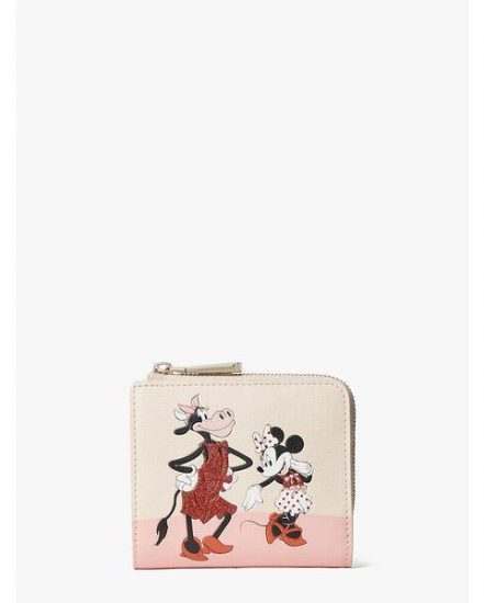 Fashion 4 - disney x kate spade new york clarabelle & friends small bifold wallet