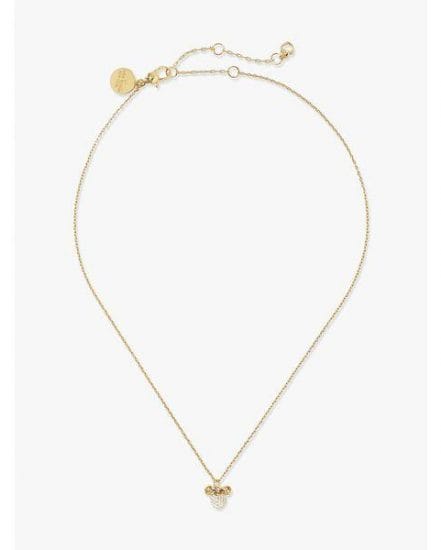 Fashion 4 - disney x kate spade new york minnie mouse pavé pendant