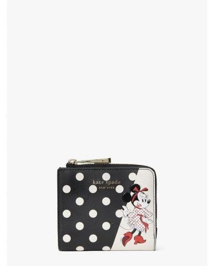 Fashion 4 - disney x kate spade new york minnie mouse small bifold wallet