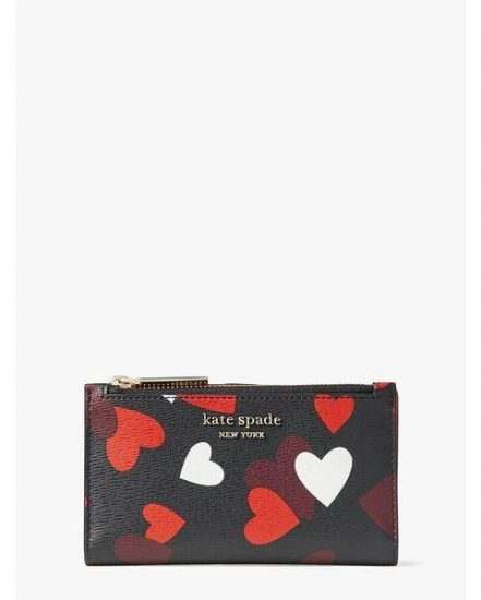 Fashion 4 - spencer celebration hearts small slim bifold wallet