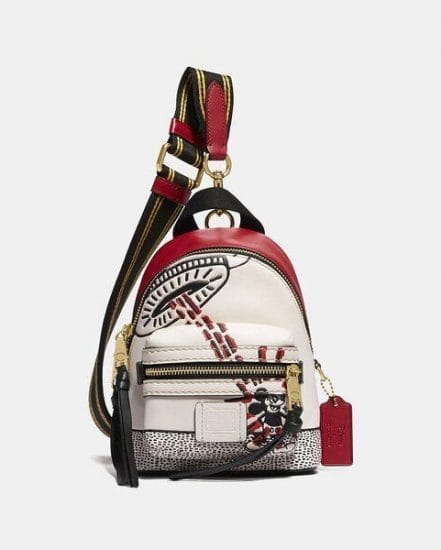 Fashion 4 Coach Disney Mickey Mouse X Keith Haring Academy Backpack 15