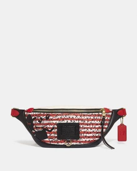 Fashion 4 Coach Disney Mickey Mouse X Keith Haring Rivington Belt Bag