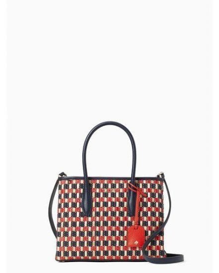 Fashion 4 - eva straw small top zip satchel