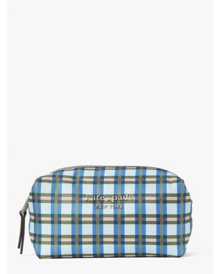 Fashion 4 - everything puffy plaid medium cosmetic case