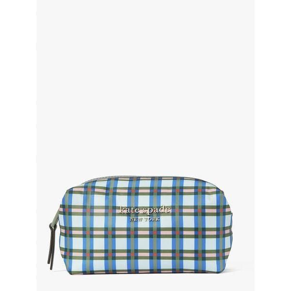 Fashion 4 - everything puffy plaid medium cosmetic case