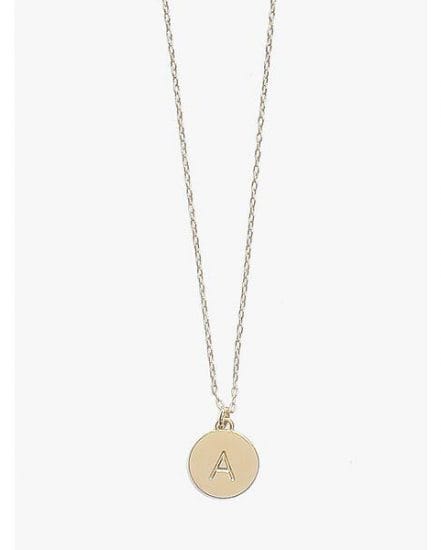 Fashion 4 - initial mini pendant