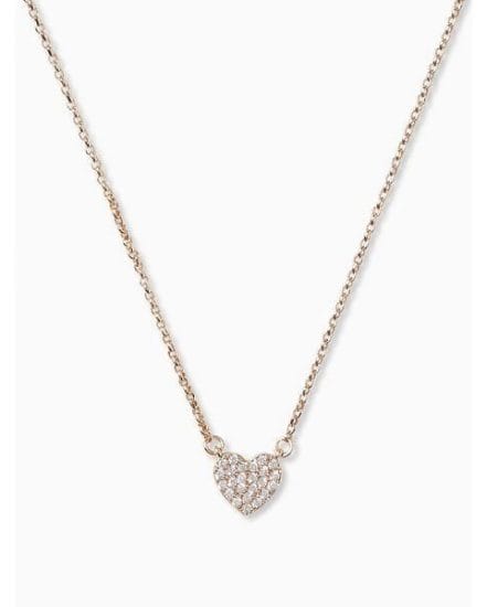 Fashion 4 - yours truly pave heart mini pendant