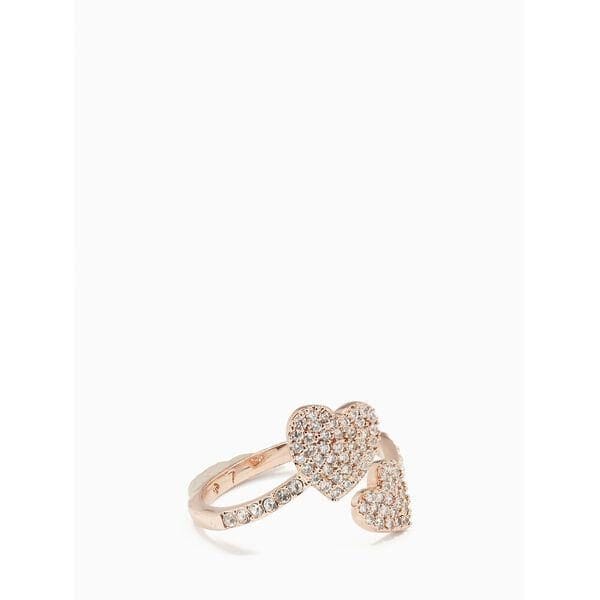 Fashion 4 - yours truly pave heart ring