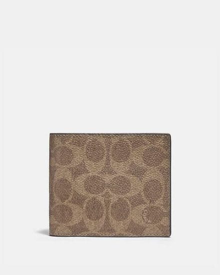 Fashion 4 Coach 3-In-1 Wallet In Colorblock Signature Canvas