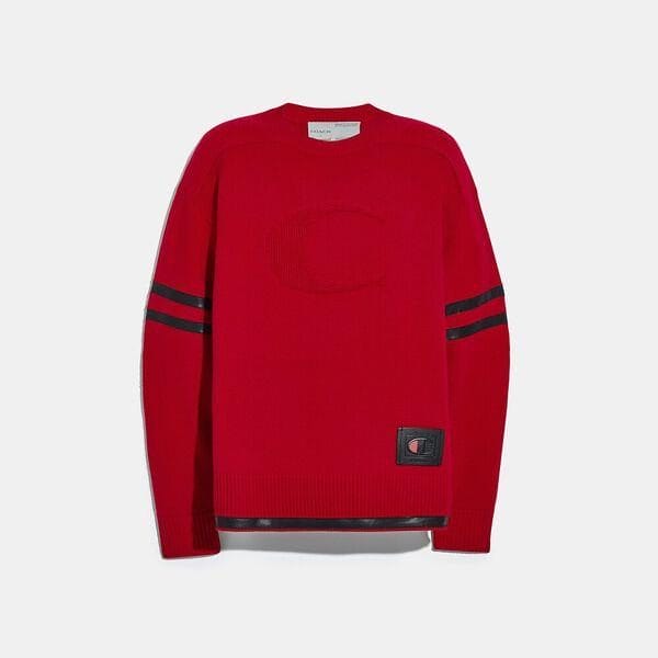 Coach X Champion Football Sweater Fashion 4