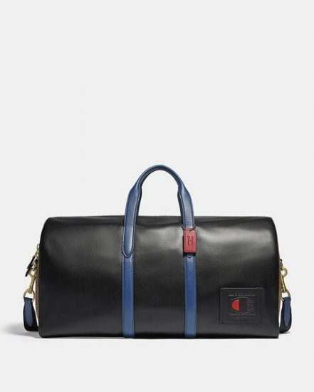 Fashion 4 Coach Coach X Champion Metropolitan Soft Duffle 52 In Signature Canvas