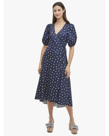 Fashion 4 - dainty bloom wrap dress