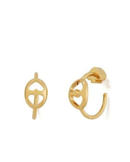 Fashion 4 - duo link small hoops