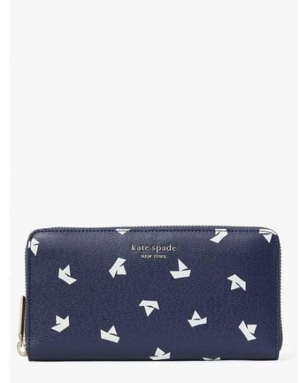 Fashion 4 - spencer paper boats zip around continental wallet