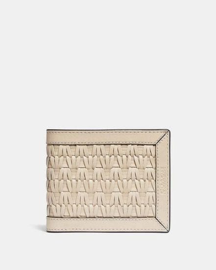 Fashion 4 Coach 3-In-1 Wallet With Weaving