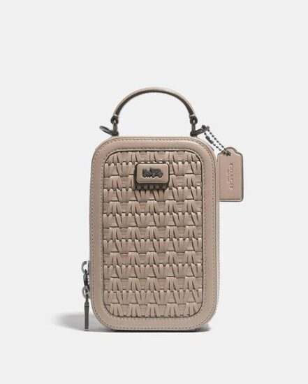 Fashion 4 Coach Alie Camera Bag With Weaving