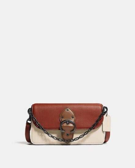 Fashion 4 Coach Beat Crossbody Clutch In Colorblock