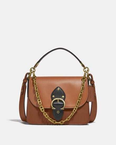 Fashion 4 Coach Beat Shoulder Bag In Colorblock