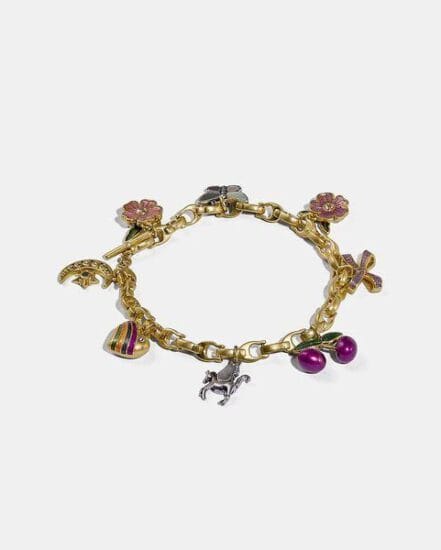 Fashion 4 Coach Charming Charm Bracelet