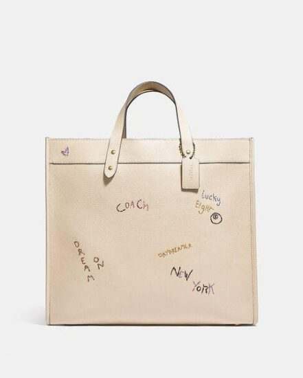 Fashion 4 Coach Field Tote 40 With Embroidery