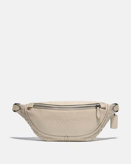Fashion 4 Coach League Belt Bag With Weaving