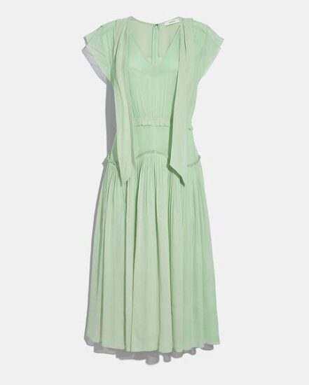 Fashion 4 Coach Sleeveless Uptown Dress