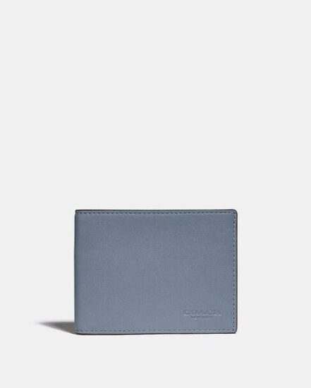 Fashion 4 Coach Slim Billfold Wallet In Colorblock