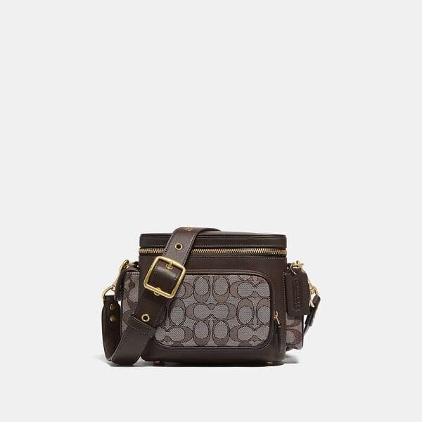 Fashion 4 Coach Utility Crossbody 18 In Signature Jacquard