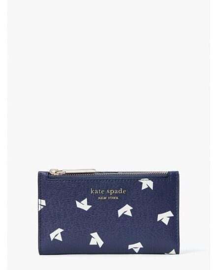 Fashion 4 - spencer paper boats small slim bifold wallet