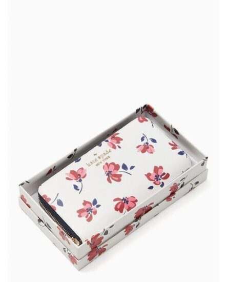 Fashion 4 - staci tea garden toss boxed large continental wallet