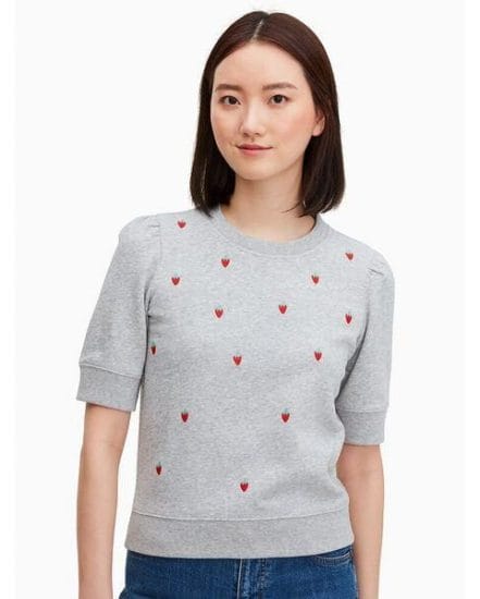 Fashion 4 - strawberry-embroidered pullover