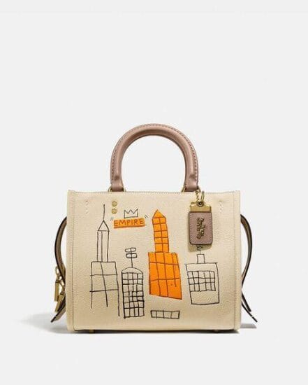 Fashion 4 Coach Coach X Basquiat Mecca Rogue Bag 25