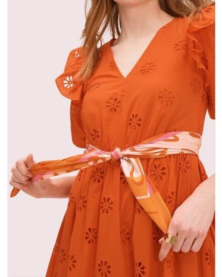 Fashion 4 - giraffe silk square scarf