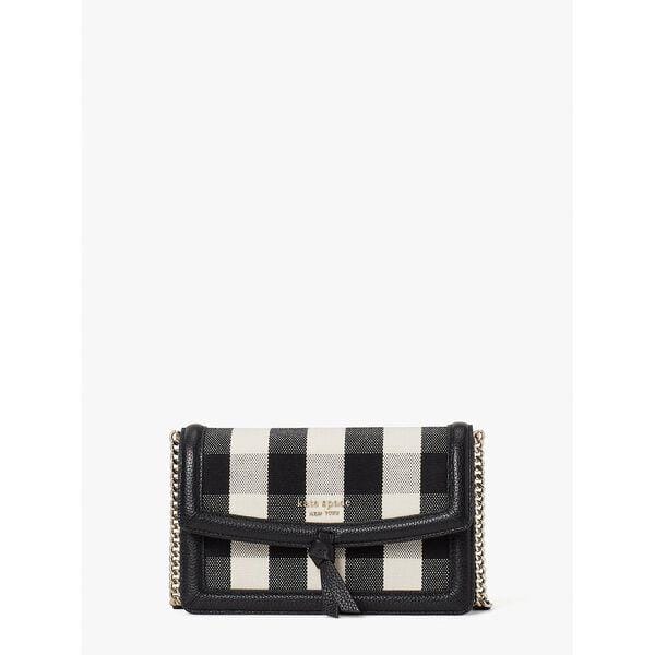 Fashion 4 - knott gingham flap crossbody