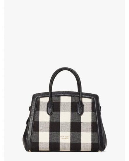 Fashion 4 - knott gingham medium satchel