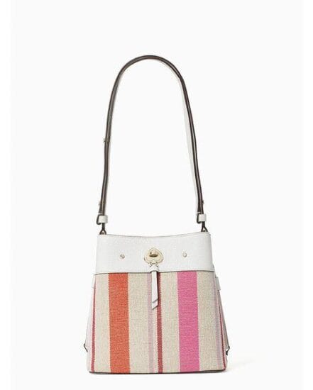 Fashion 4 - marti striped canvas small bucket